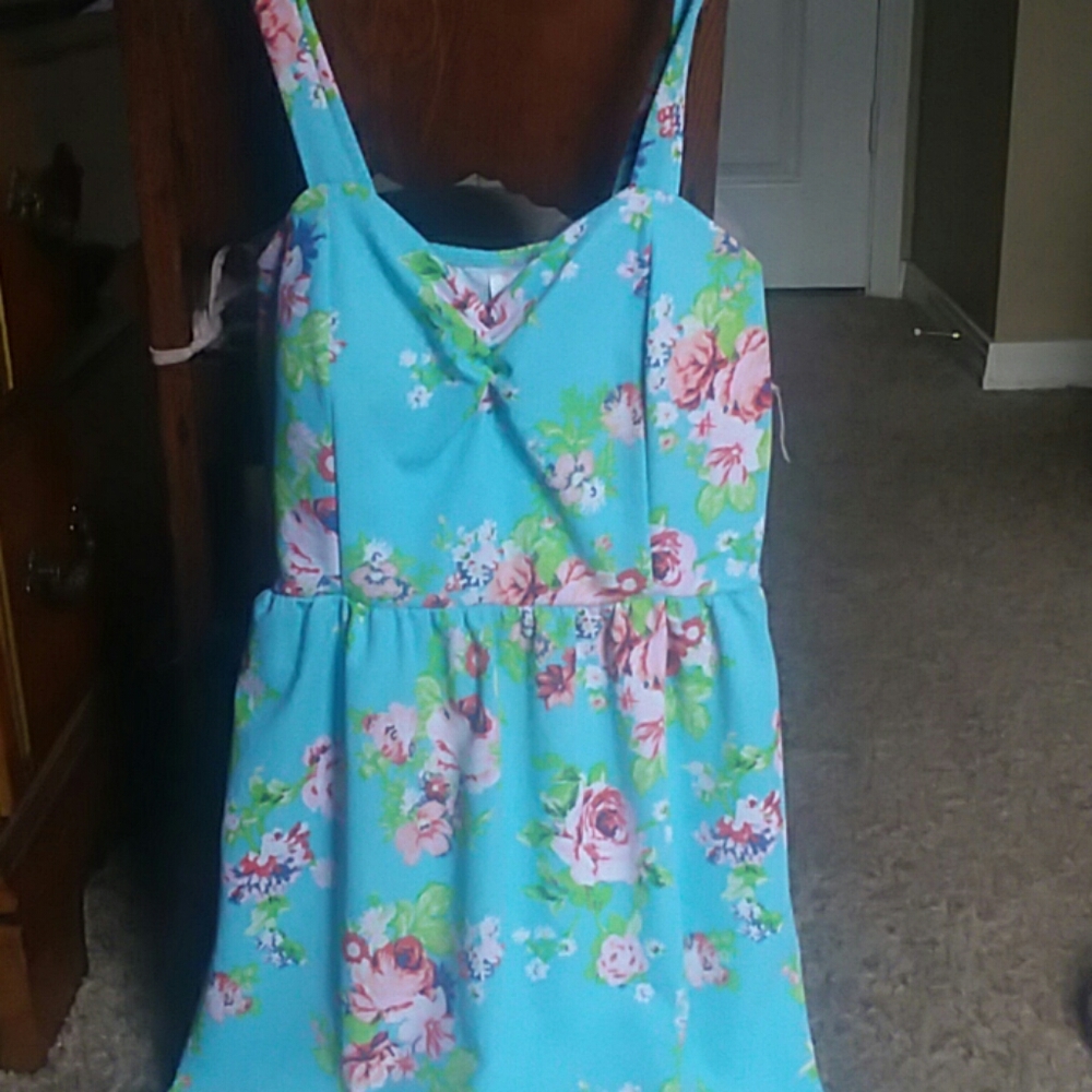 Blue🏖Sun-Dress